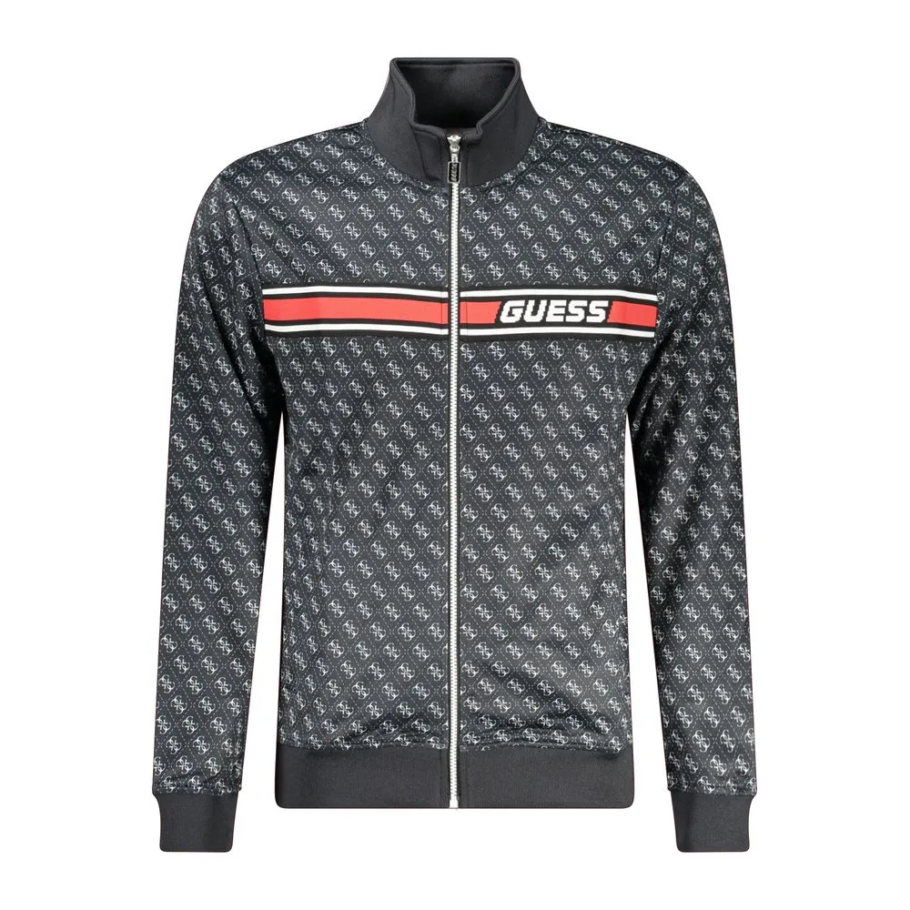 Guess Jeans Men's Black Cotton Sweater