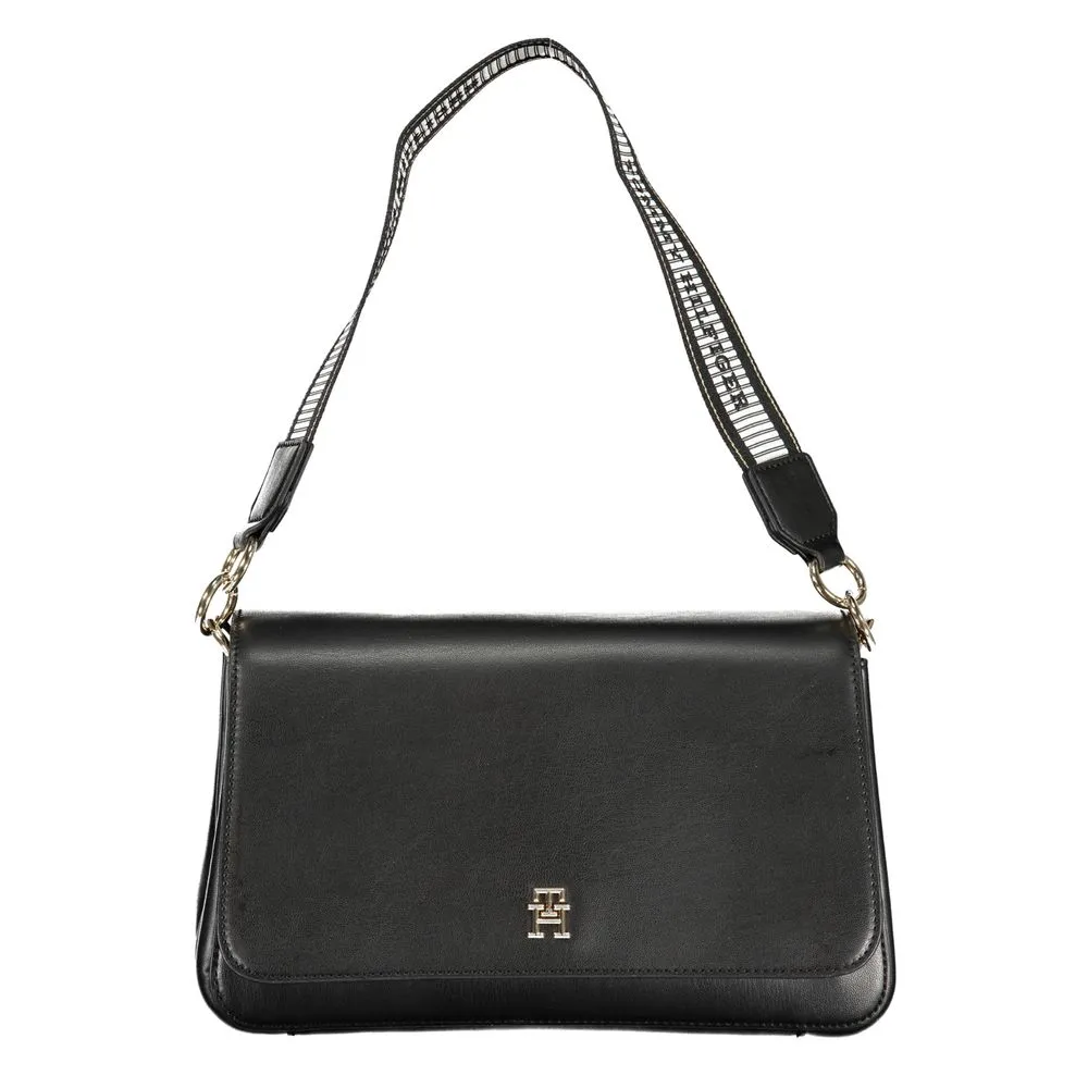 Tommy Hilfiger Women's Black Polyethylene Handbag