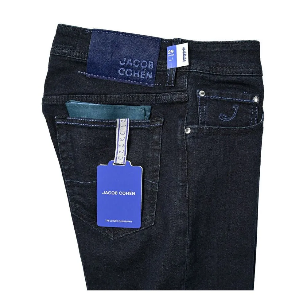 Jacob Cohen Men's Blue Cotton Jeans & Pant