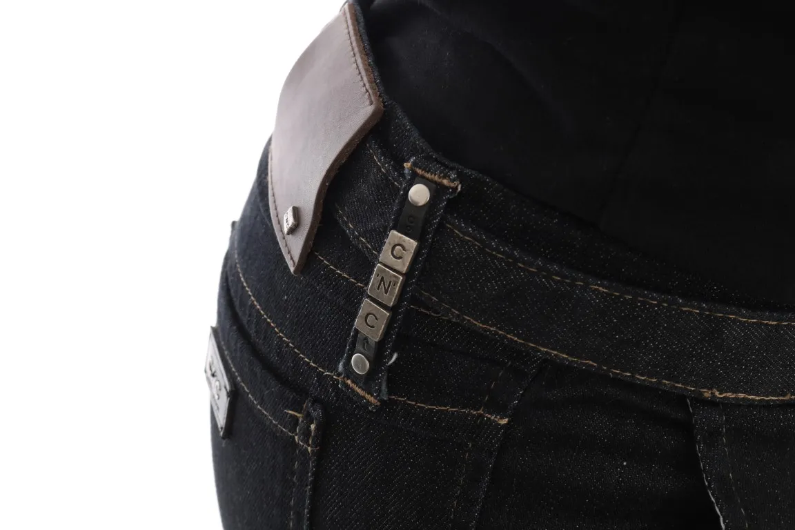 Costume National Women's Svelte Dark Blue Cotton Slim Jeans