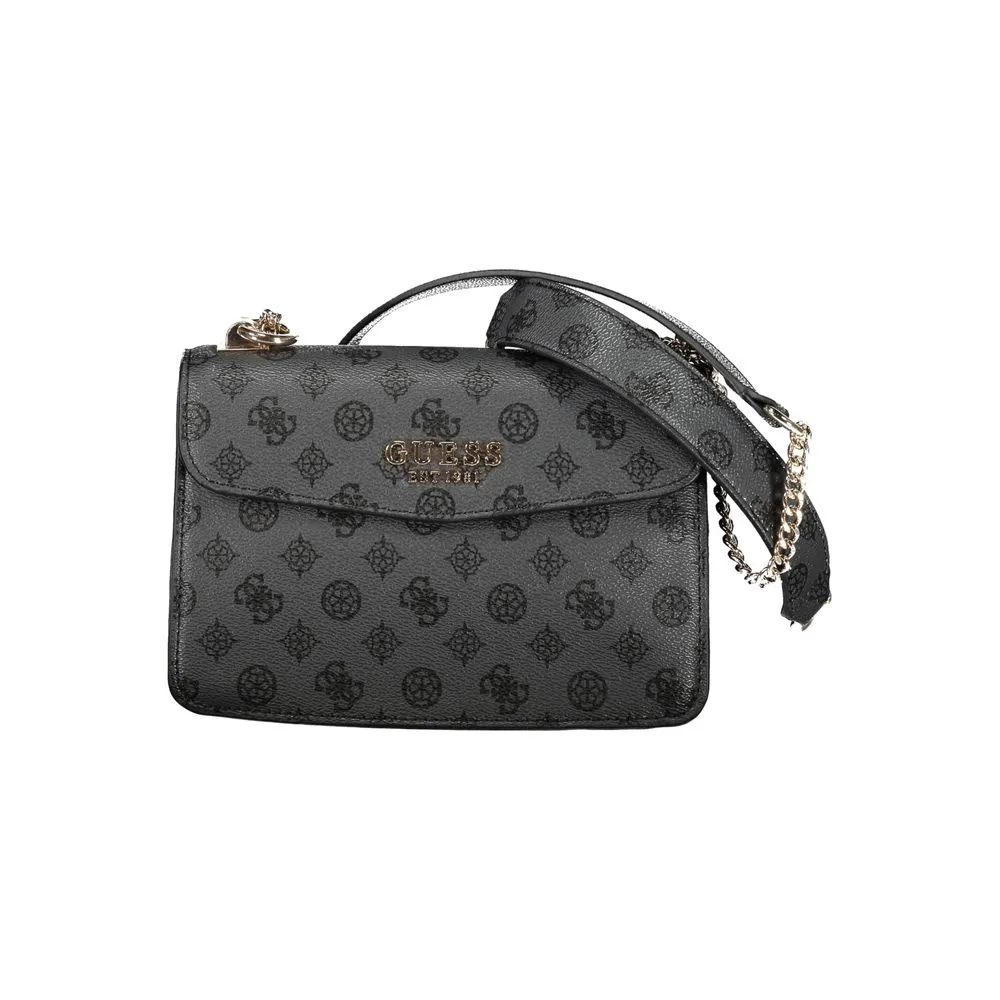 Guess Jeans Women's Gray Polyethylene Handbag