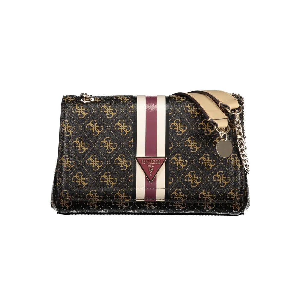 Guess Jeans Women's Brown Polyethylene Handbag