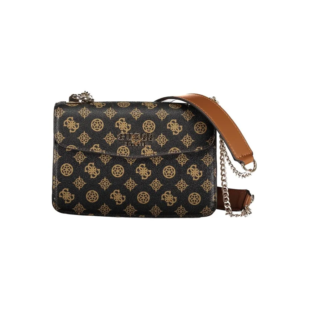 Guess Jeans Women's Brown Polyethylene Handbag