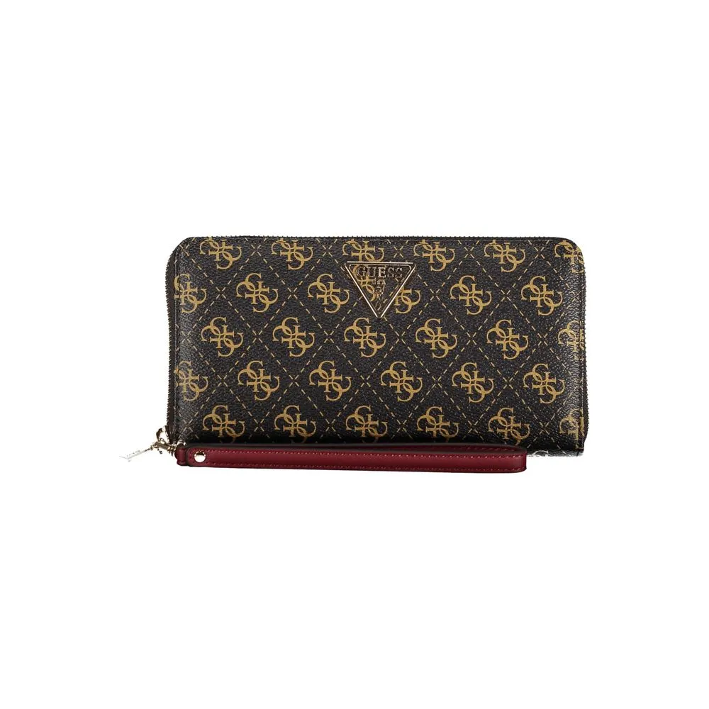 Guess Jeans Women's Brown Polyethylene Wallet