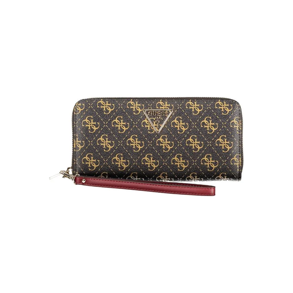 Guess Jeans Women's Brown Polyethylene Wallet