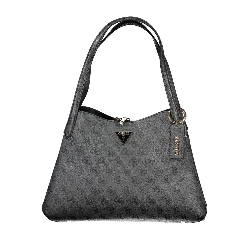 Guess Jeans Women's Black Polyethylene Handbag