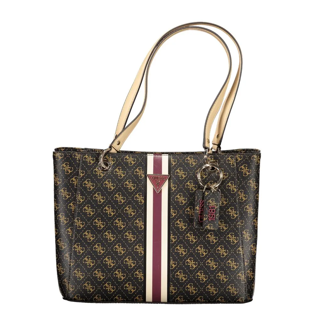 Guess Jeans Women's Brown Polyethylene Handbag
