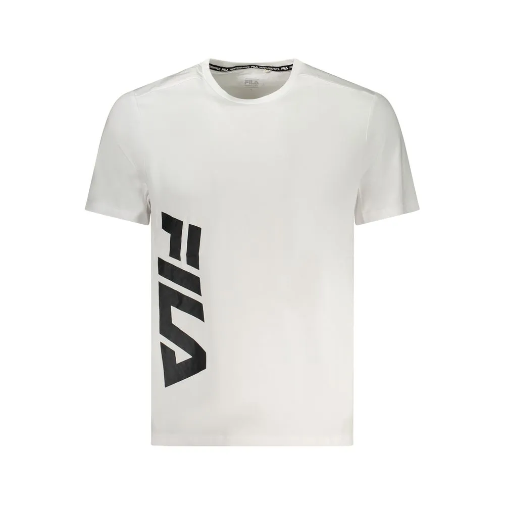 Fila Men's White Cotton T-Shirt