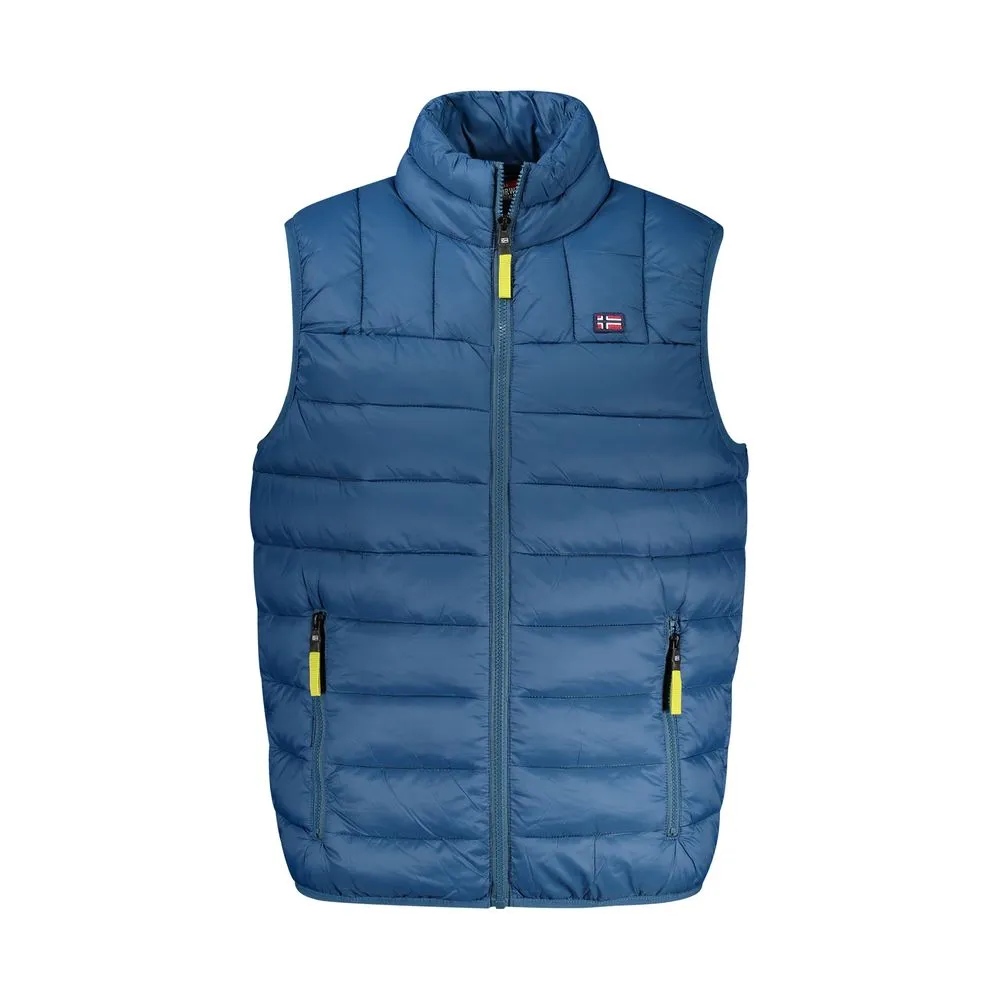 Norway 1963 Men's Blue Polyamide Jacket