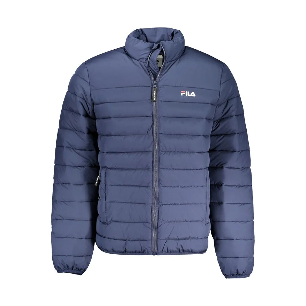 Fila Men's Blue Polyester Jacket