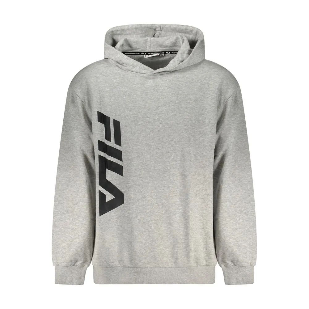 Fila Men's Gray Cotton Sweater
