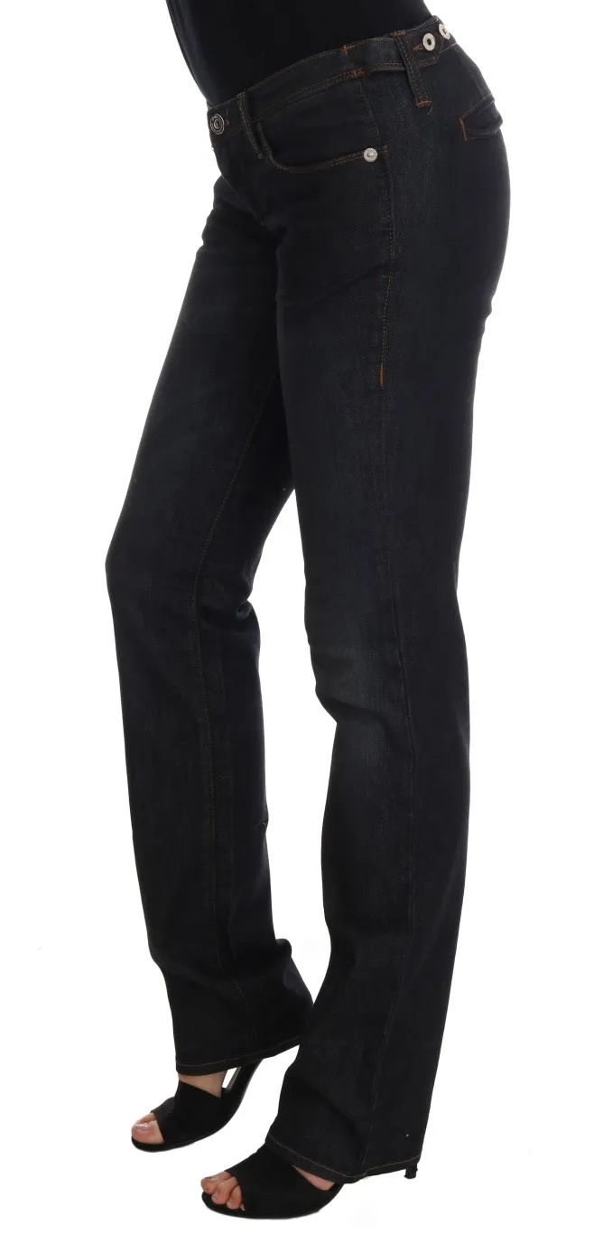 Costume National Women's Svelte Dark Blue Slim Fit Jeans