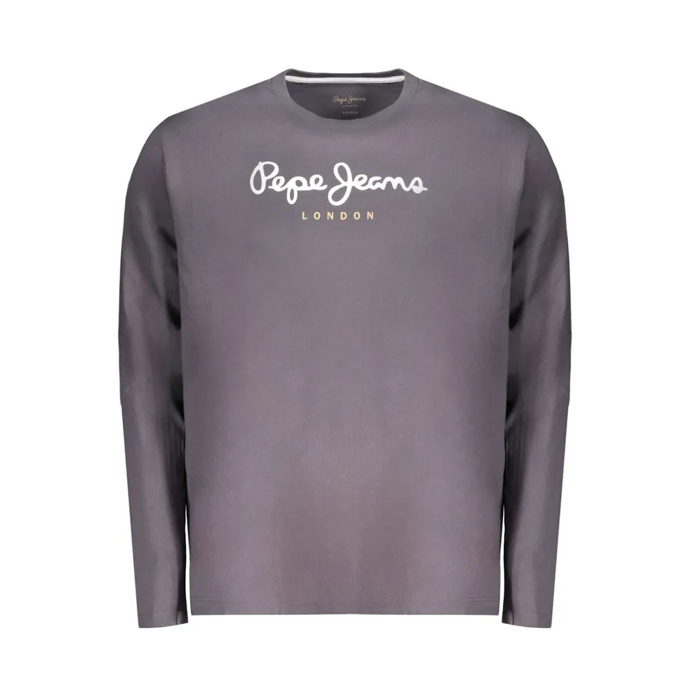Pepe Jeans Men's Gray Cotton T-Shirt
