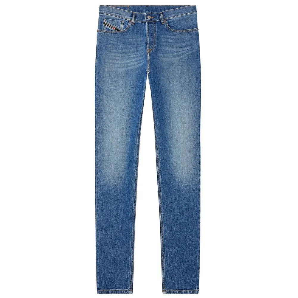 Diesel Men's Blue Cotton Jeans & Pant
