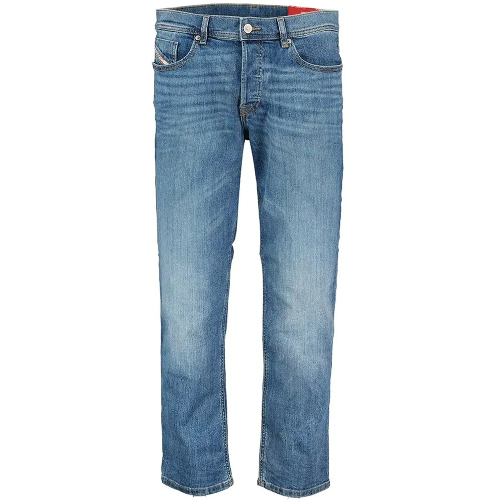Diesel Men's Blue Cotton Jeans & Pant