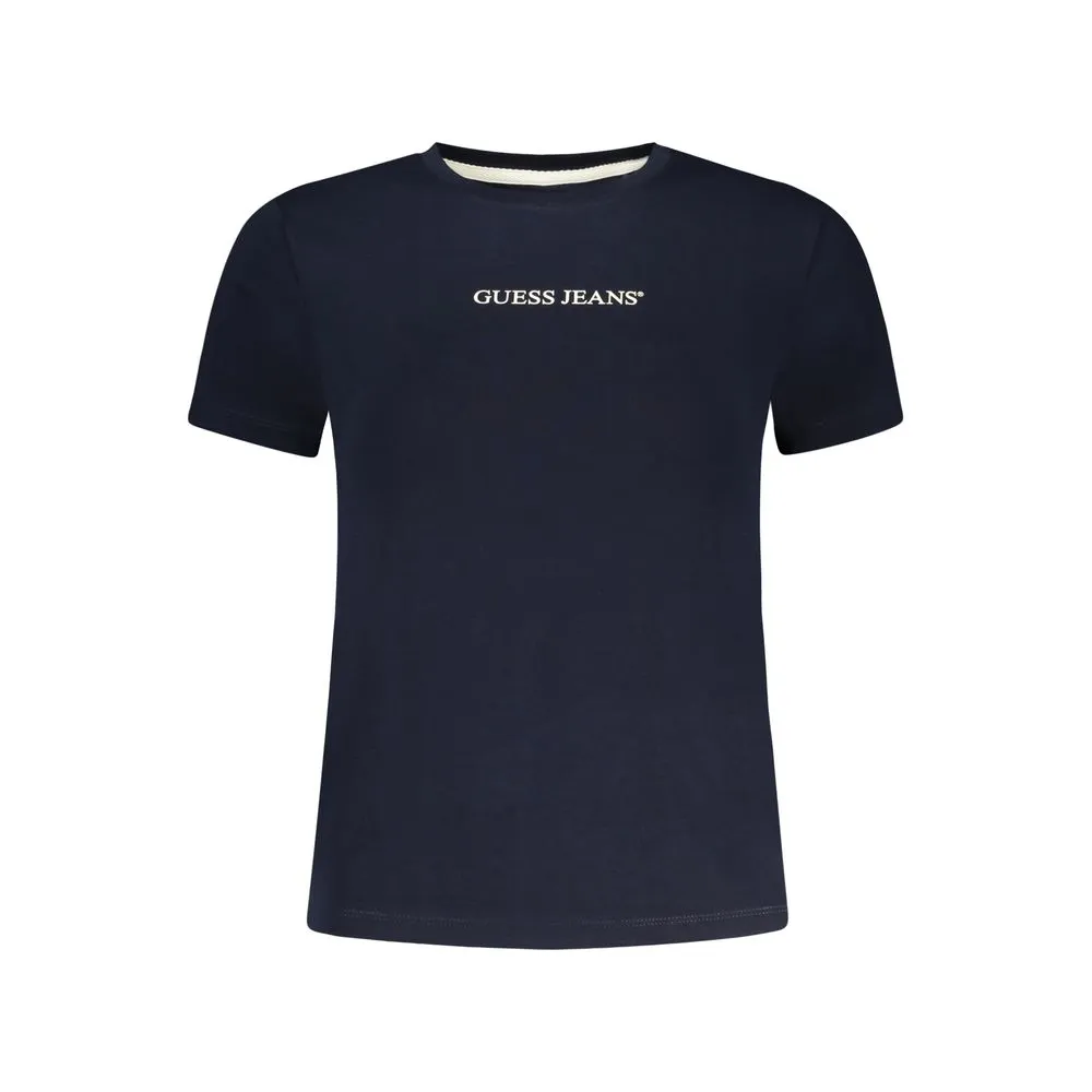 Guess Jeans Men's Blue Cotton T-Shirt