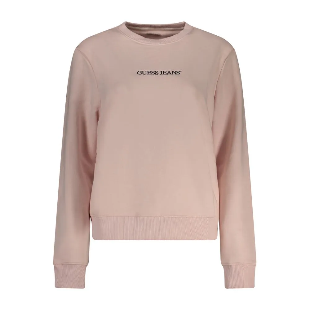 Guess Jeans Women's Pink Cotton Sweater