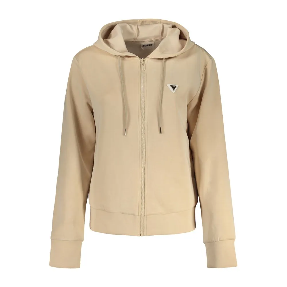 Guess Jeans Women's Beige Polyester Sweater