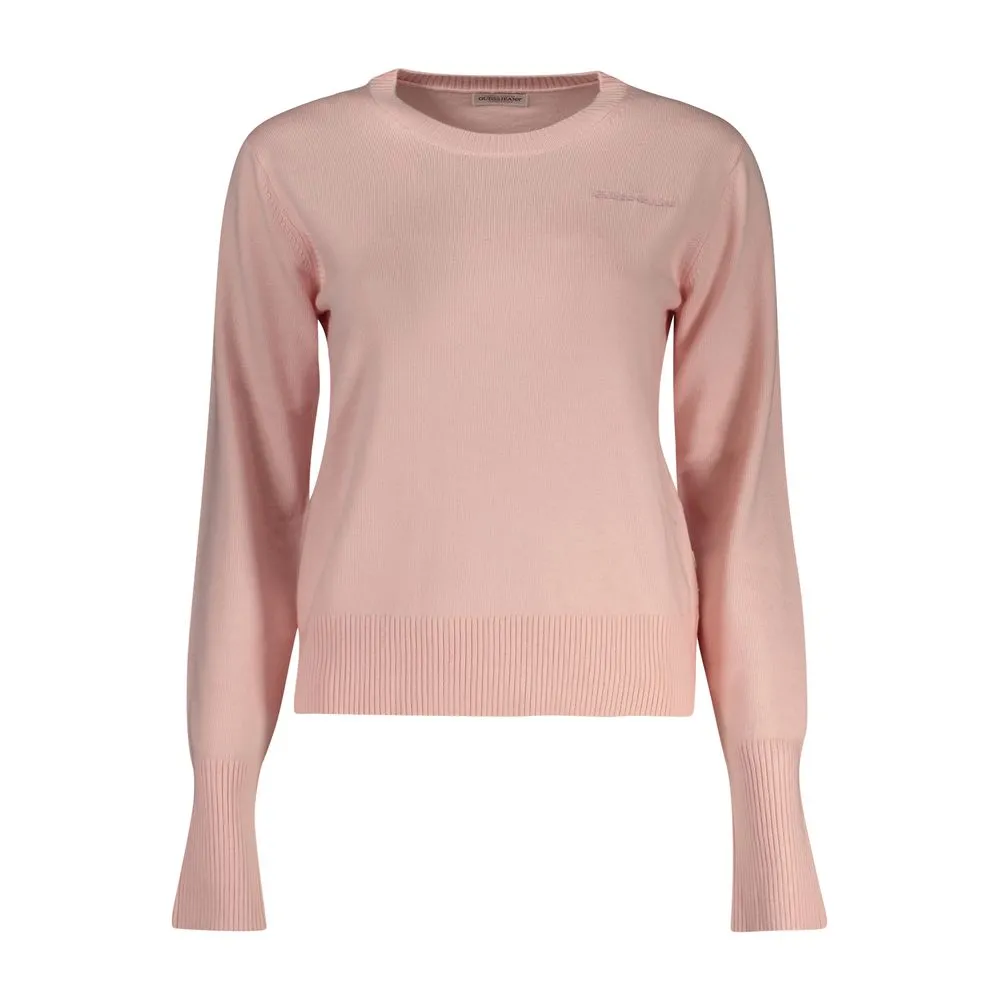 Guess Jeans Women's Pink Polyester Sweater