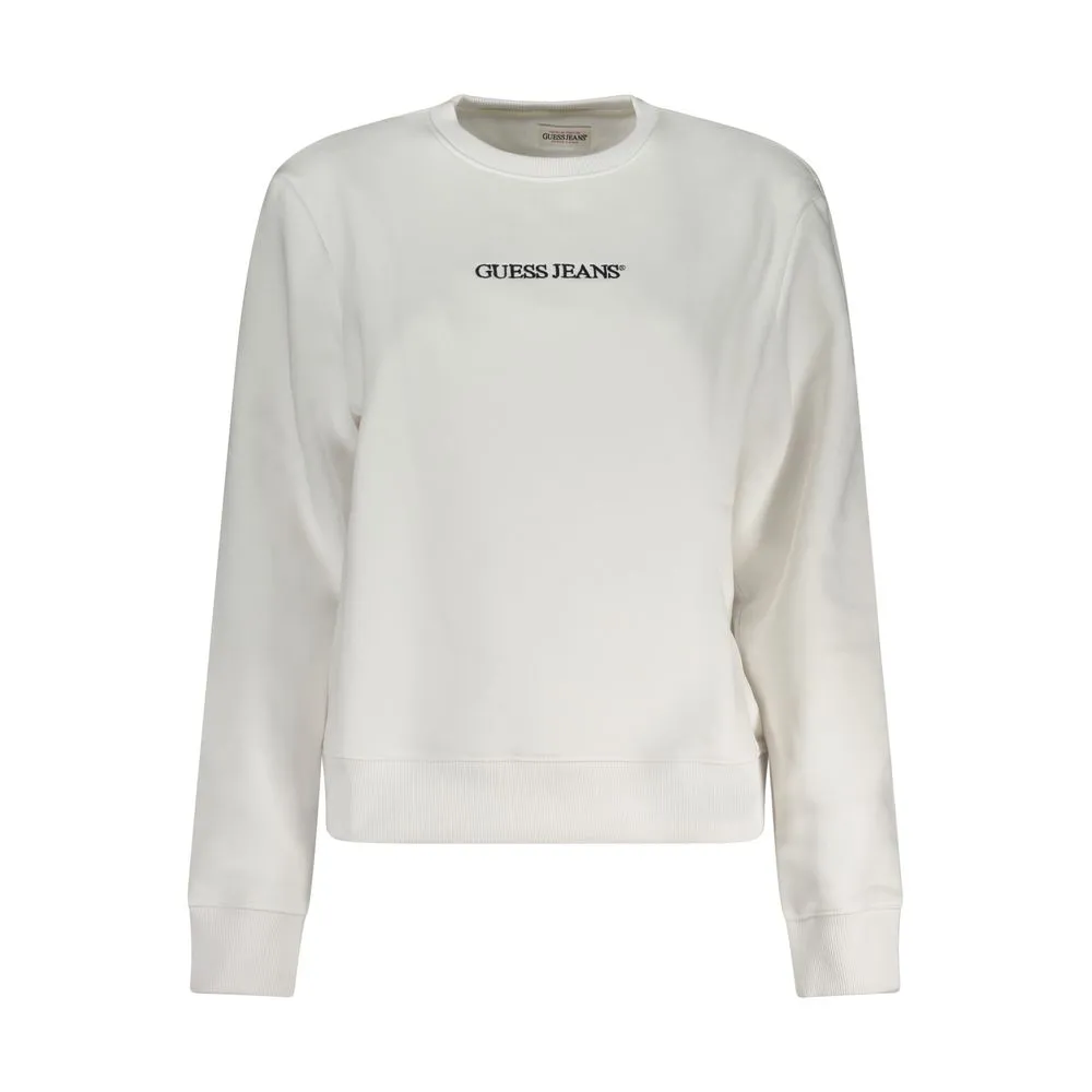 Guess Jeans Women's White Cotton Sweater