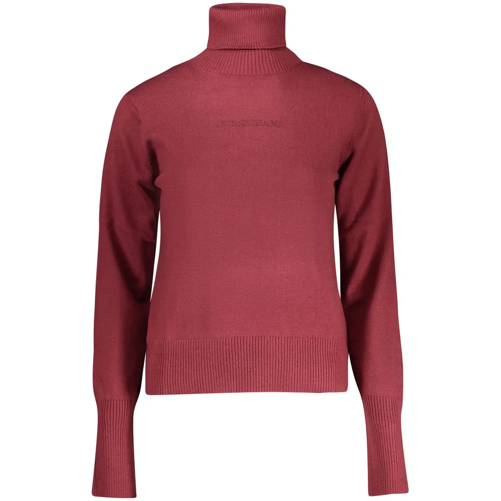 Guess Jeans Women's Red Polyester Sweater