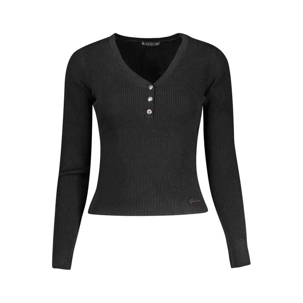 Guess Jeans Women's Black Viscose Sweater