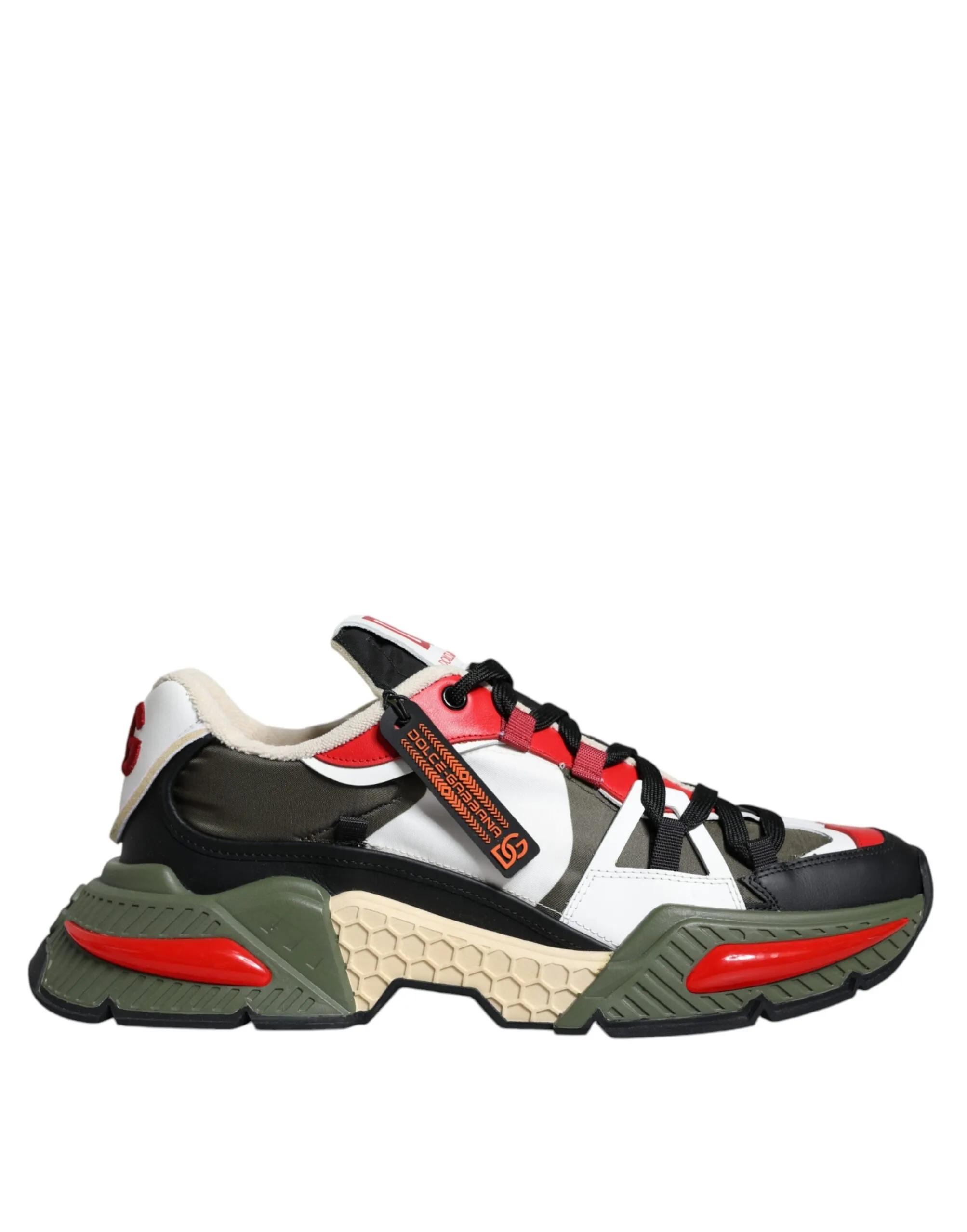 Dolce & Gabbana Men's Multicolor Airmaster Low Top Sneakers Shoes