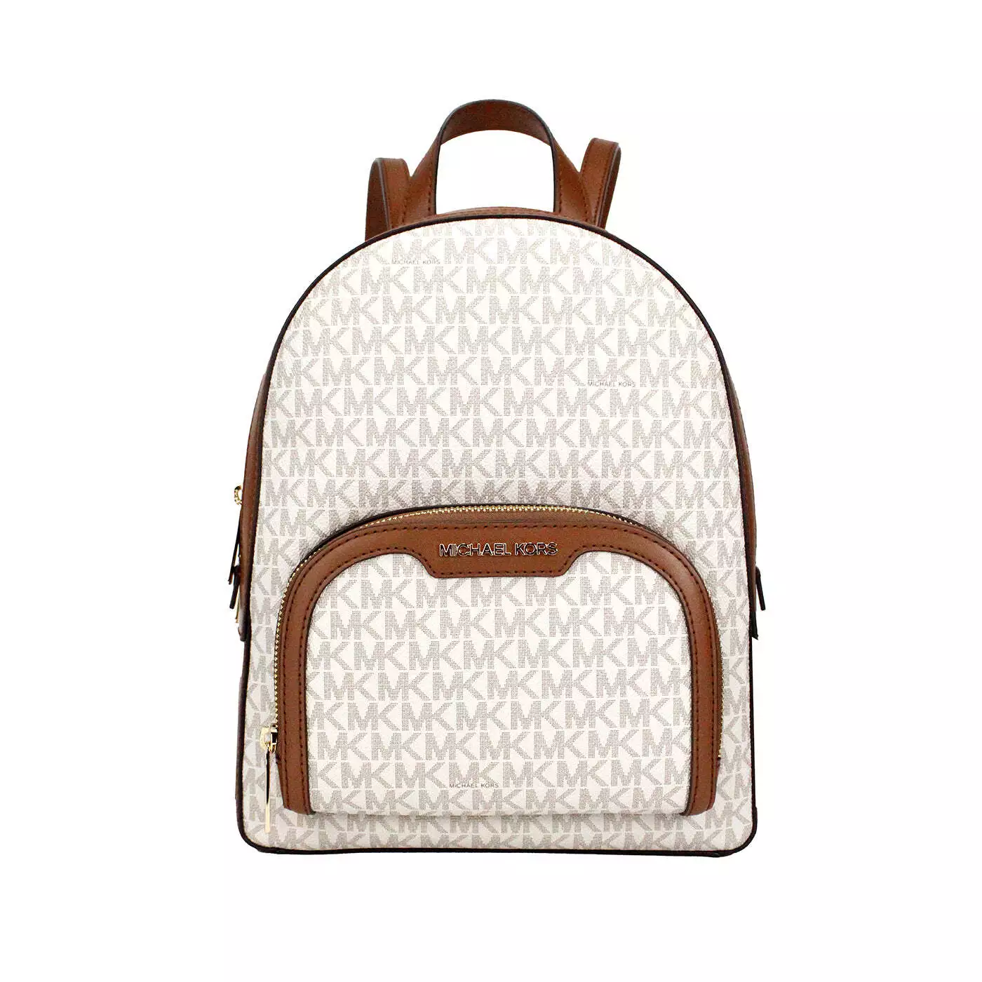 Michael Kors Women's Jaycee Medium Vanilla Signature Backpack