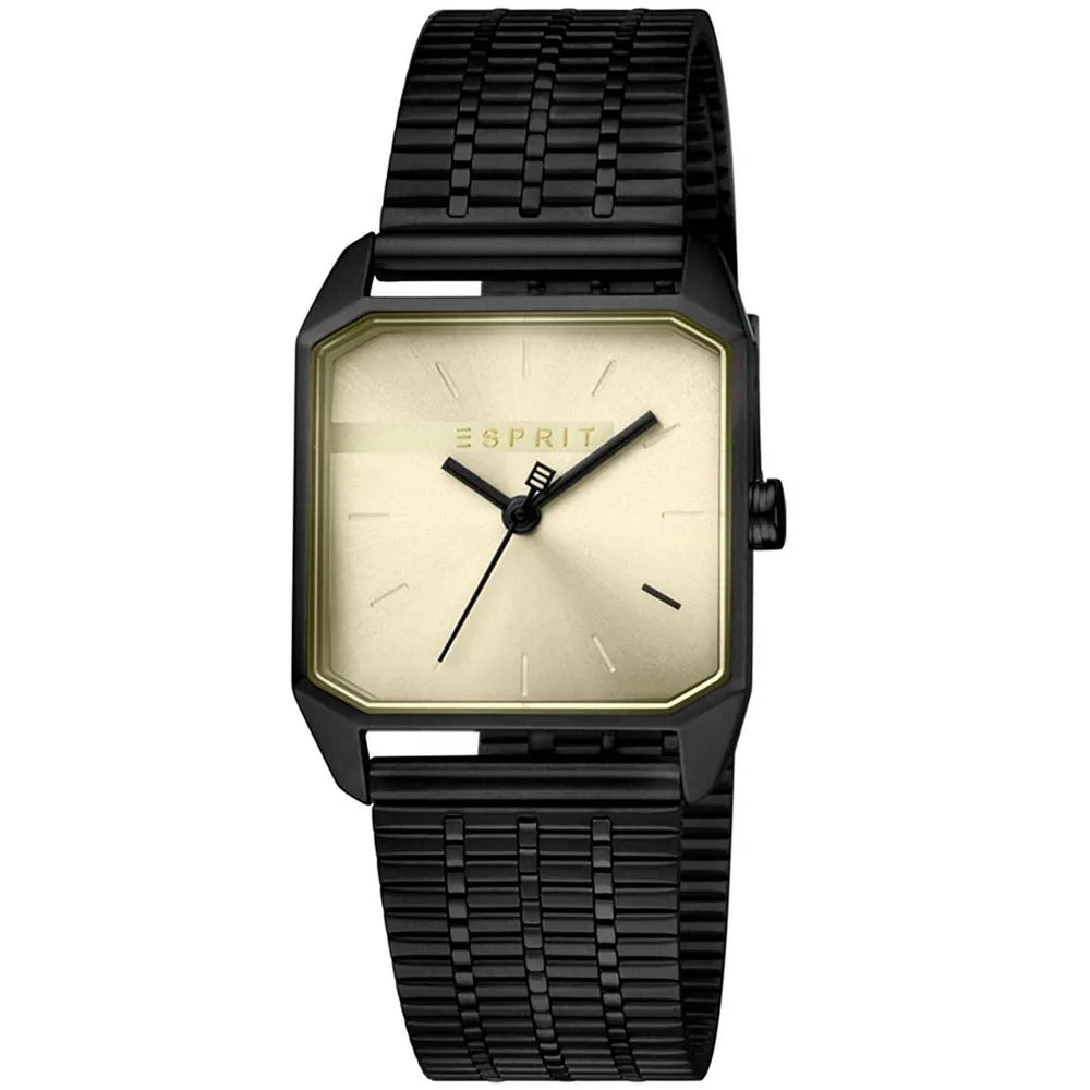 Esprit Women's Black Stainless Steel Watch