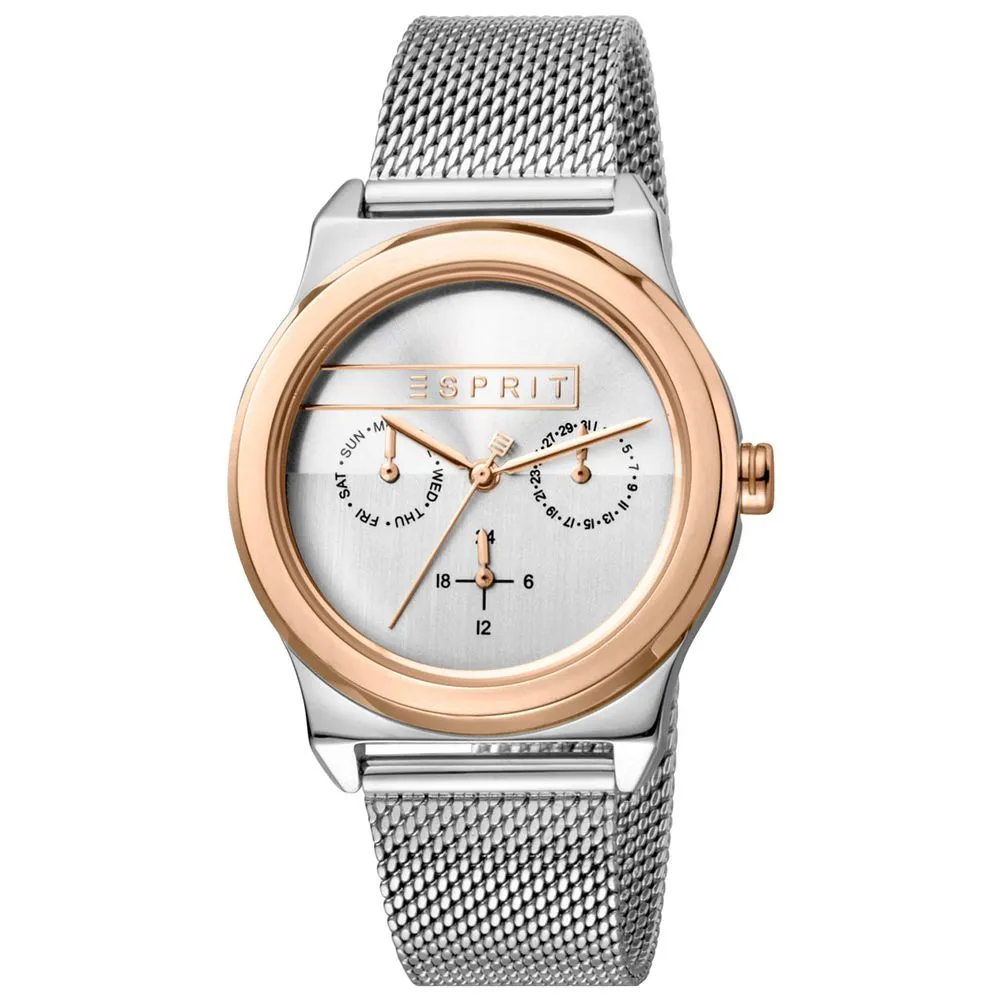 Esprit Women's Silver Stainless Steel Watch