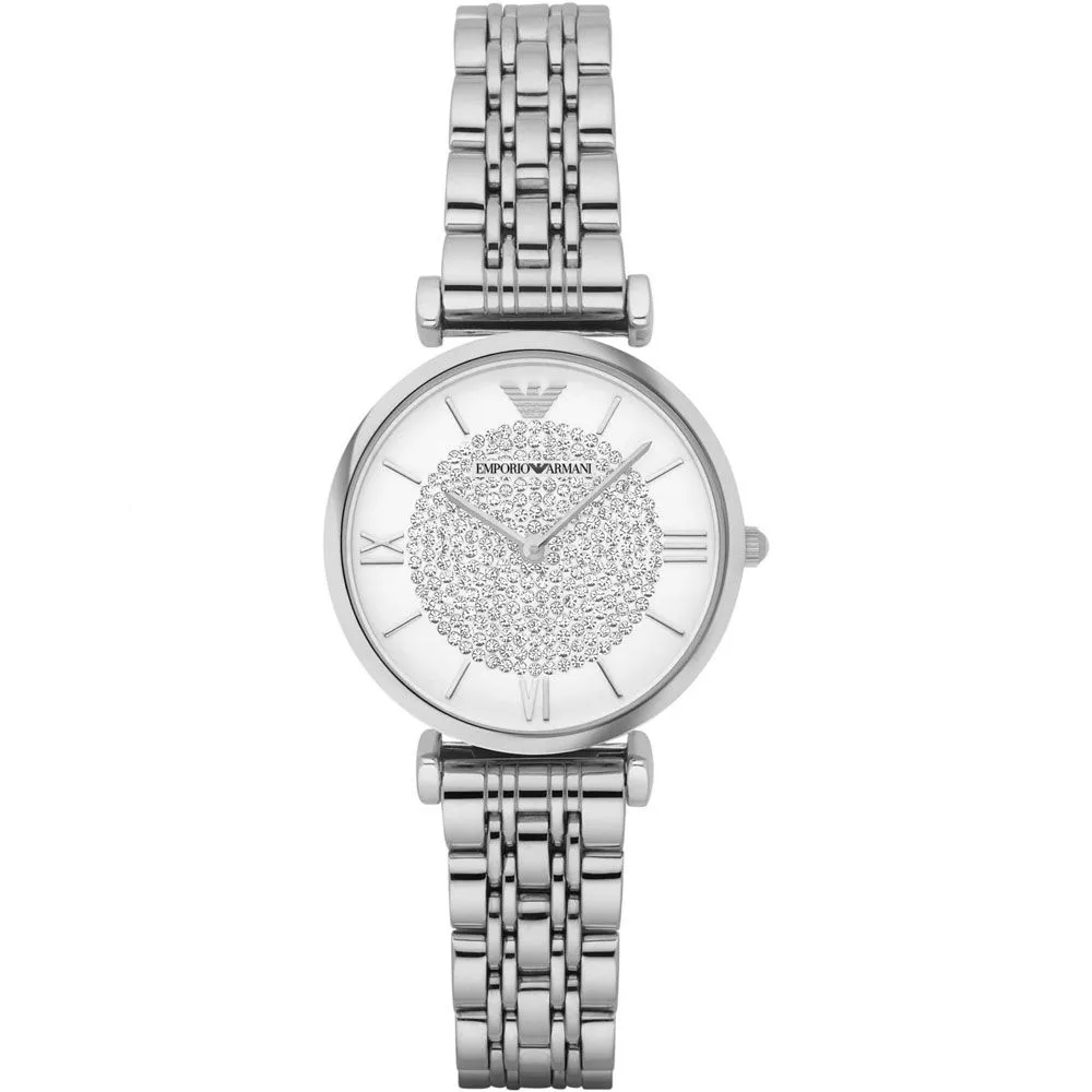 Armani Women's Silver Stainless Steel Watch