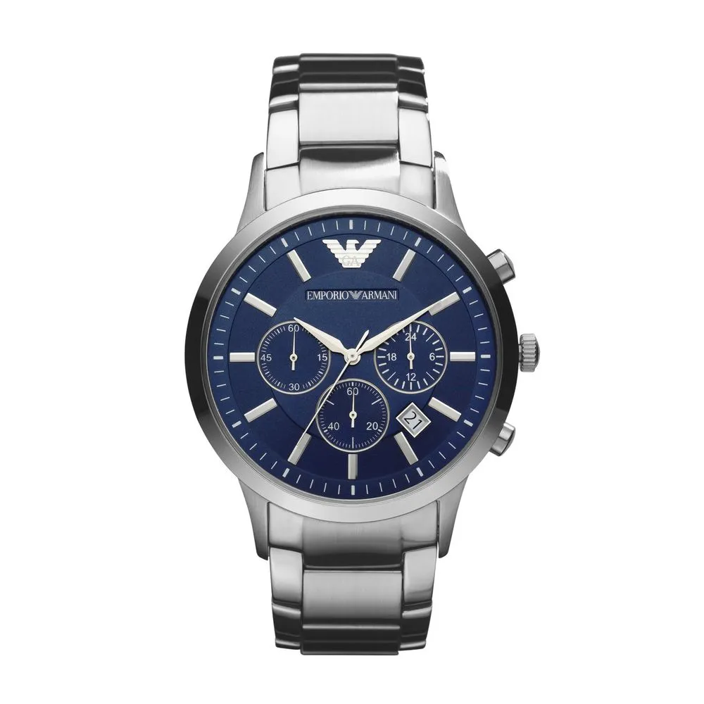 Armani Men's Silver Steel Watch