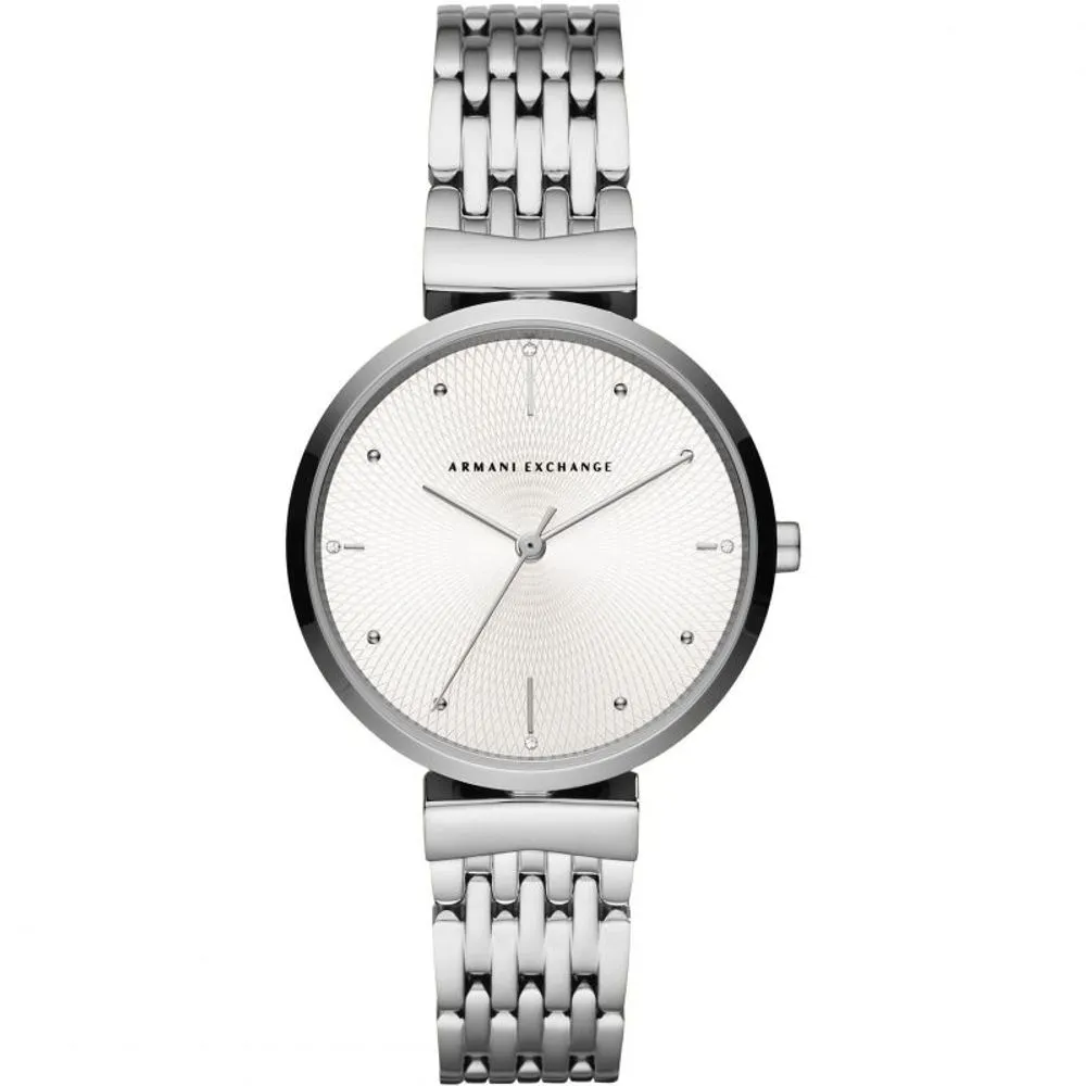 Armani Exchange Women's Silver Stainless Steel Watch