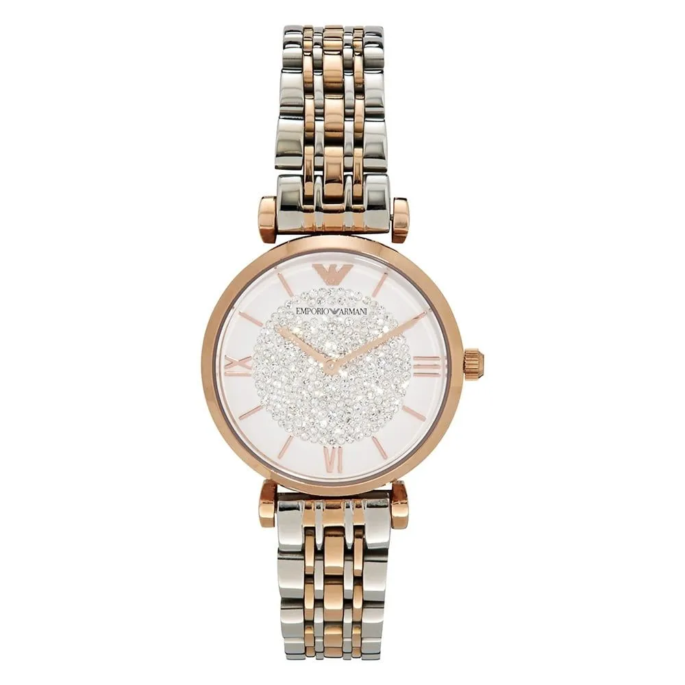 Armani Women's Silver Steel Watch