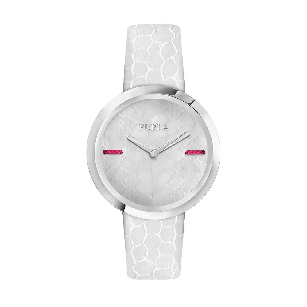 Furla Women's White Leather Watch