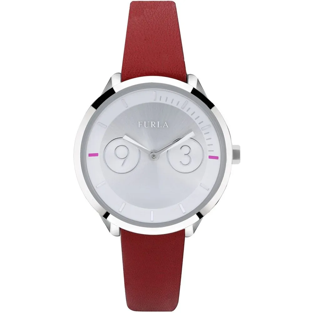 Furla Women's Red Leather Watch