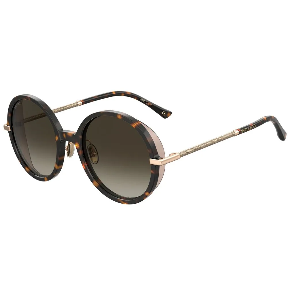 Jimmy Choo Women's Gold Metal Sunglasses