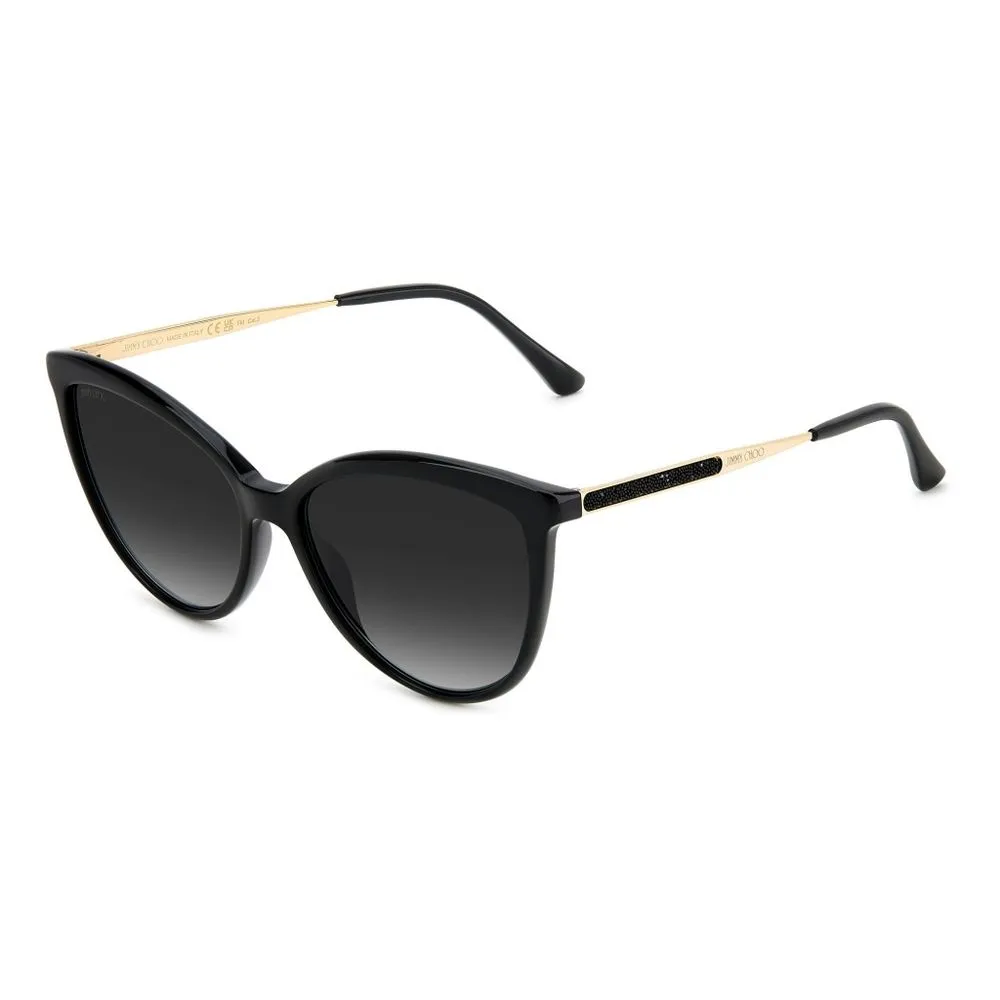 Jimmy Choo Women's Black Metal Sunglasses