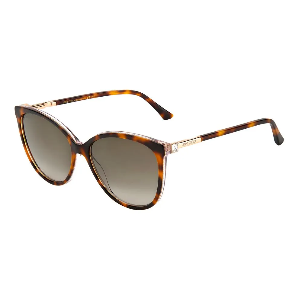 Jimmy Choo Women's Brown Acetate Sunglasses