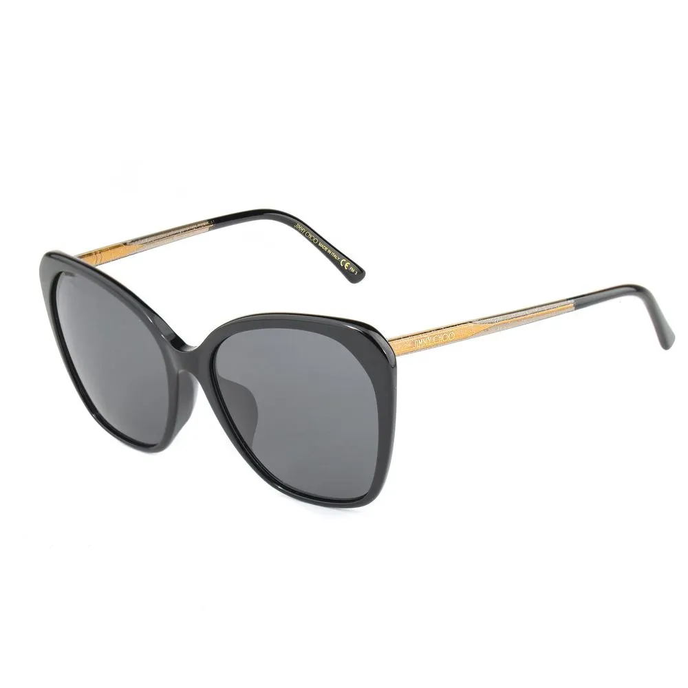 Jimmy Choo Women's Black Metal Sunglasses