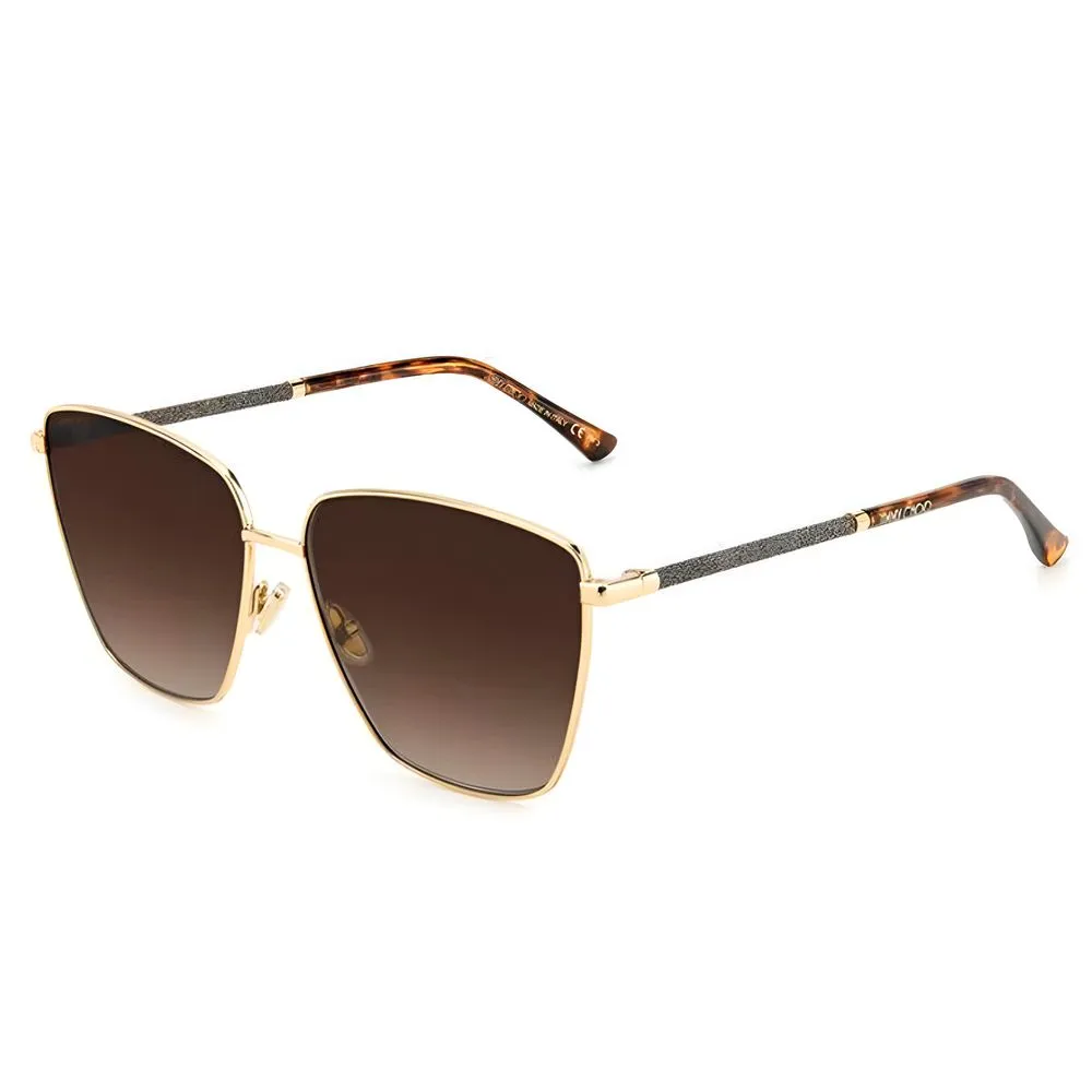 Jimmy Choo Women's Gold Metal Sunglasses