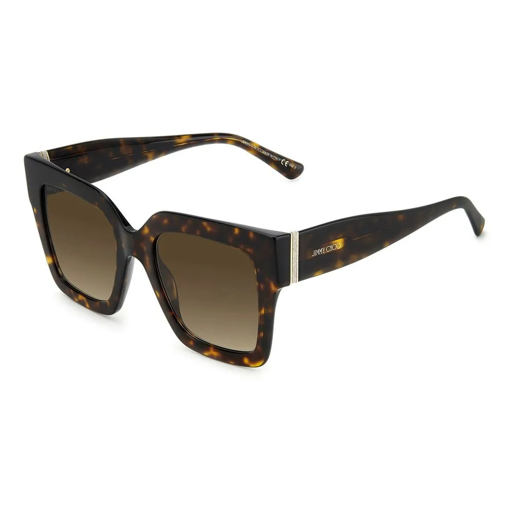 Jimmy Choo Women's Brown Acetate Sunglasses