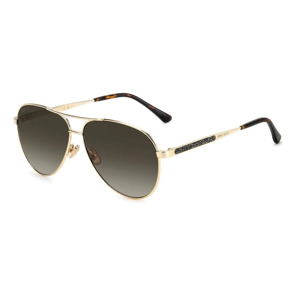 Jimmy Choo Women's Gold Metal Sunglasses