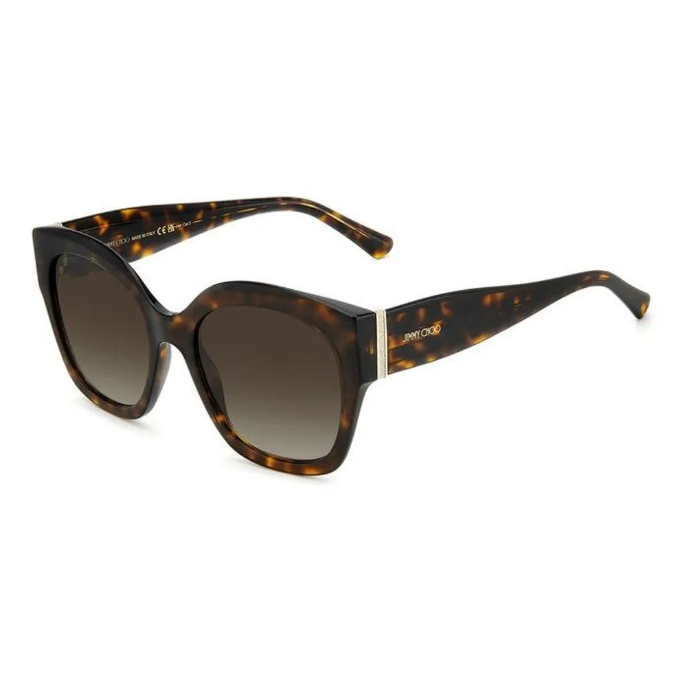 Jimmy Choo Women's Brown Acetate Sunglasses