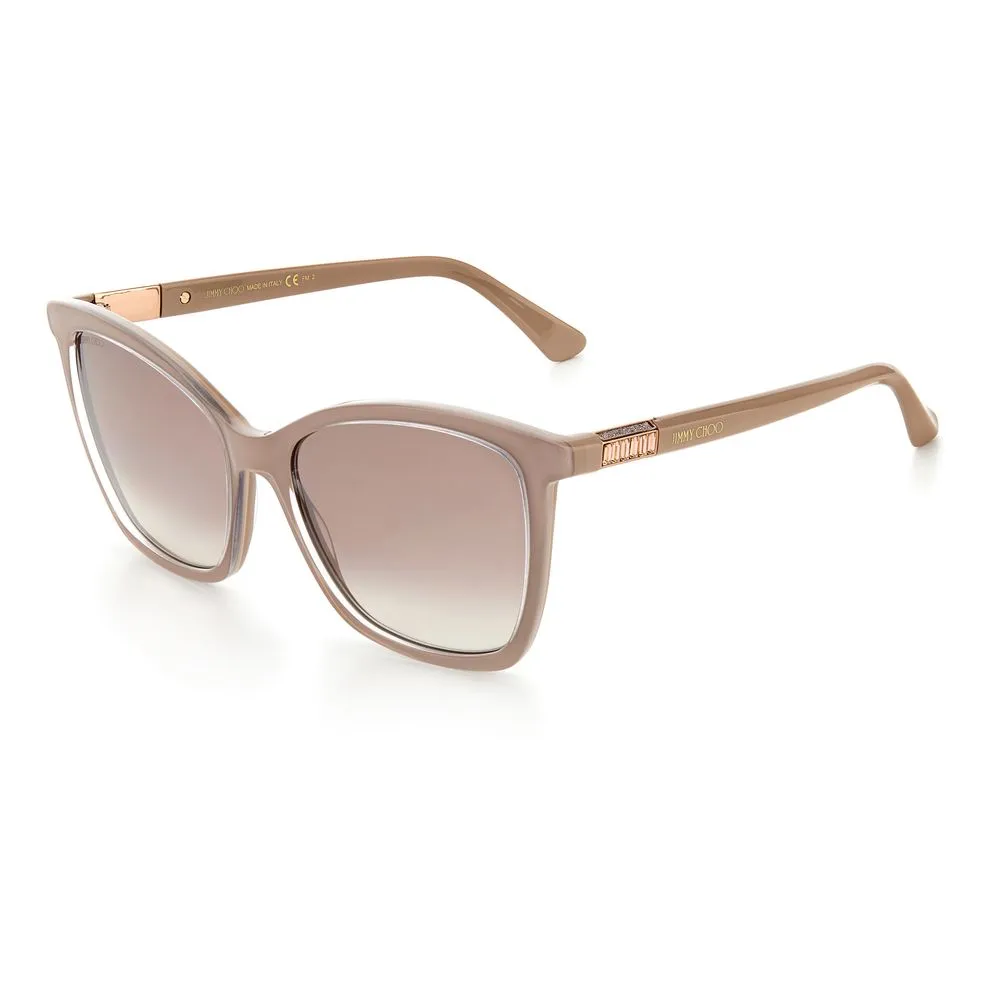 Jimmy Choo Women's Beige Acetate Sunglasses