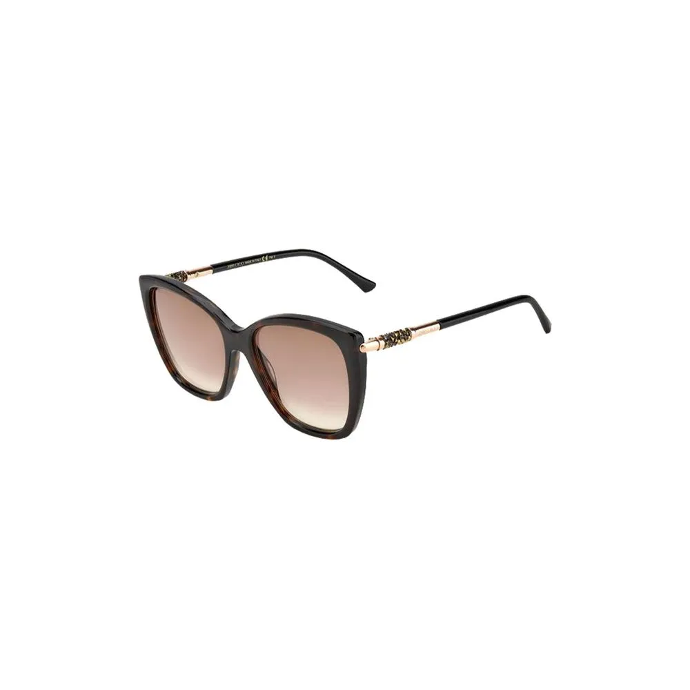 Jimmy Choo Women's Brown Plastic Sunglasses