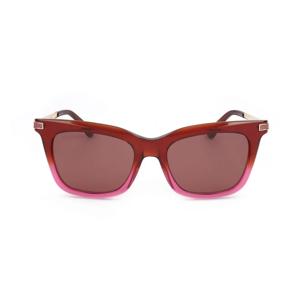 Jimmy Choo Women's Red Metal Sunglasses