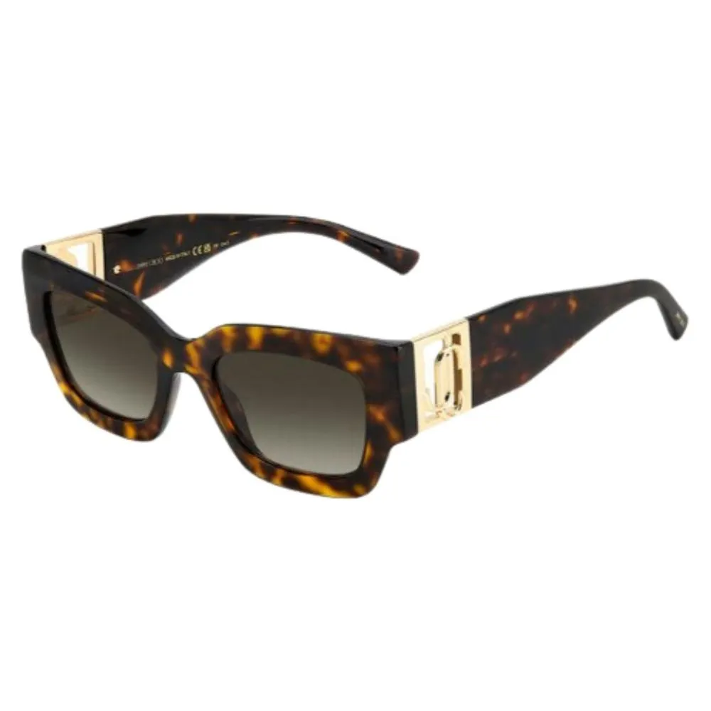 Jimmy Choo Women's Brown Resin Sunglasses