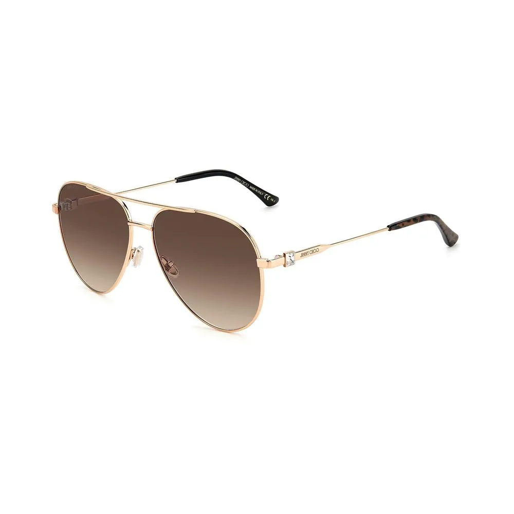 Jimmy Choo Women's Gold Metal Sunglasses