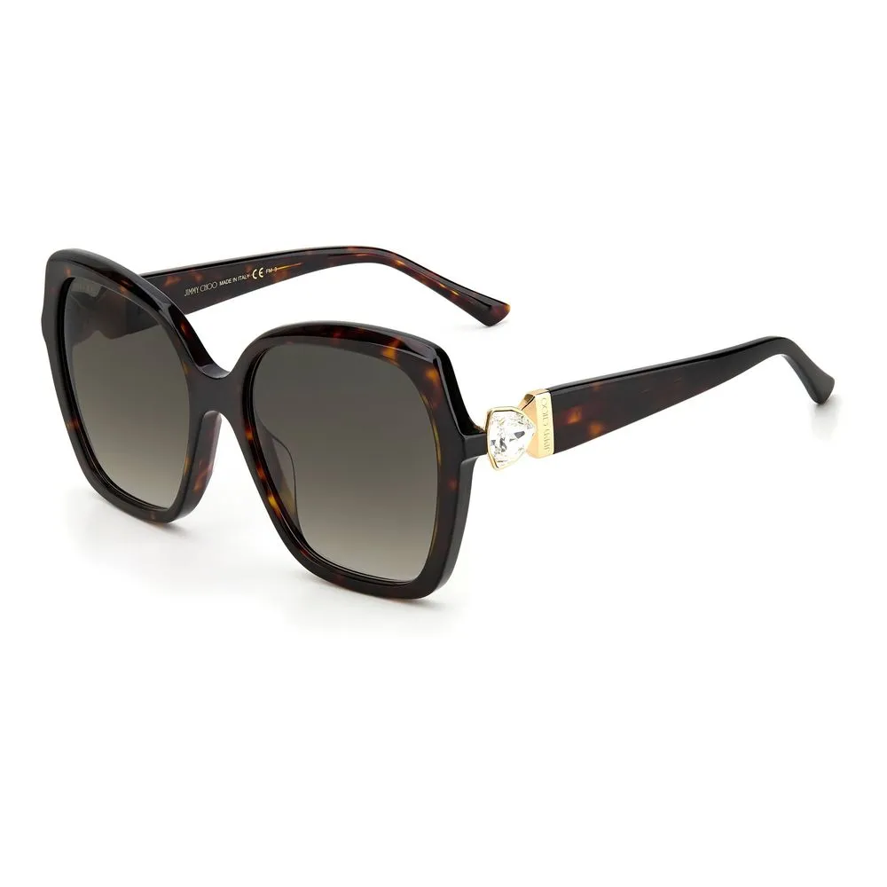 Jimmy Choo Women's Brown Acetate Sunglasses